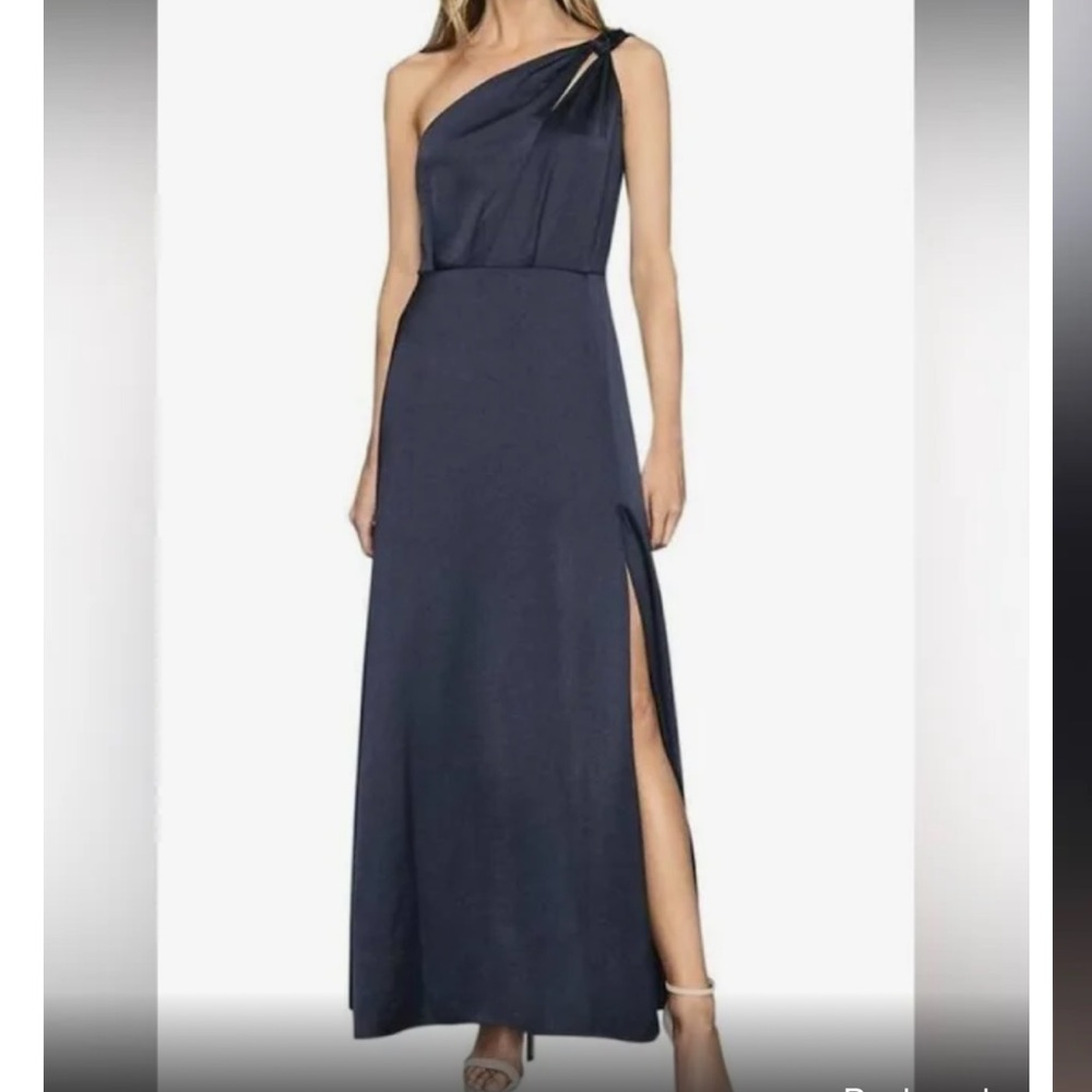 Reiss Elegant Navy Blue Gown